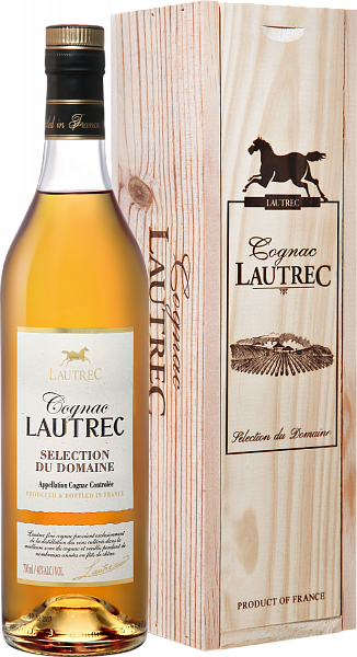 Lautrec Cognac Selection du Domaine (gift box), 0.7 л