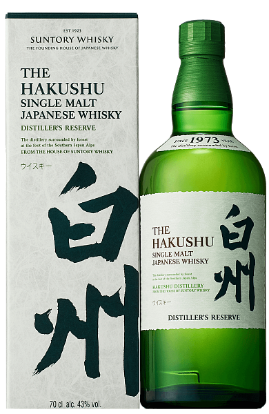 Suntory Hakushu Distiller's Reserve Single Malt Japanese Whisky (gift box), 0.7л