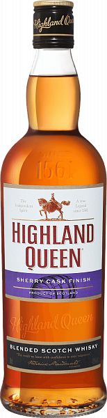 Highland Queen Sherry Cask Finish Blended Scotch Whisky, 0.7 л