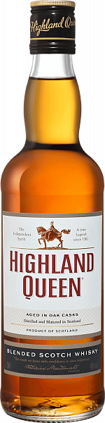 Highland Queen Blended Scotch Whisky, 0.5 л