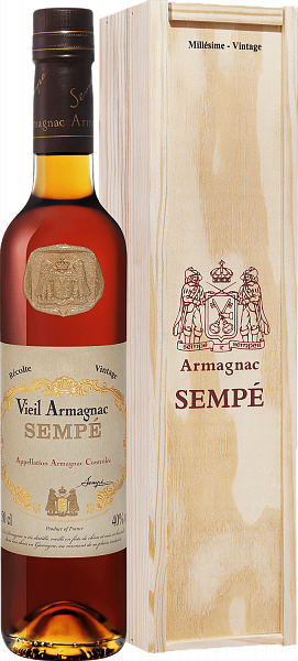Sempe Vieil Armagnac 1953 (gift box), 0.5л