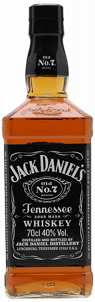 Jack Daniel's Tennessee Whiskey, 0.7л