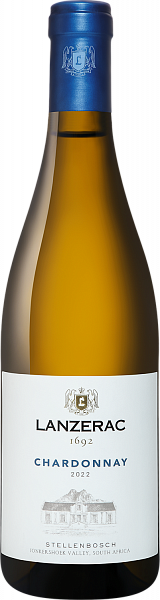 Вино Chardonnay Jonkershoek Valley WO Lanzerac , 0.75 л