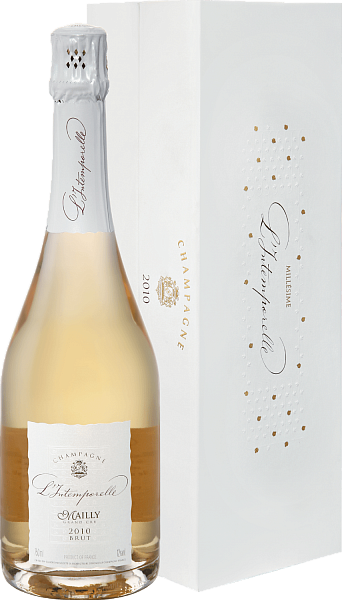 Mailly Grand Cru L’intemporelle Brut Millesime Champagne АОС (gift box), 0.75л