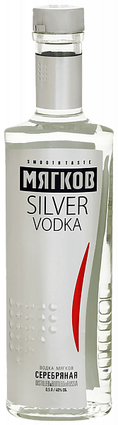 Vodka Myagkov Silver, 0.5л